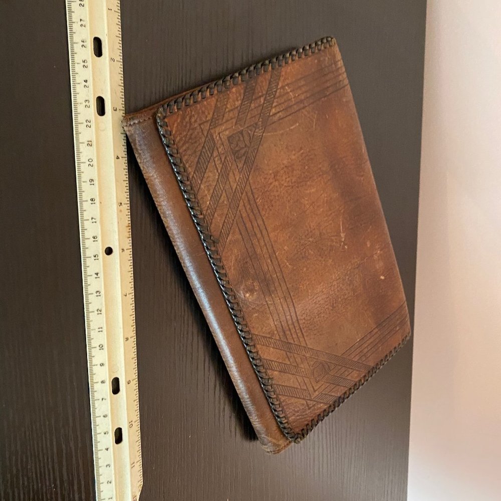 1940s Leather Clutch